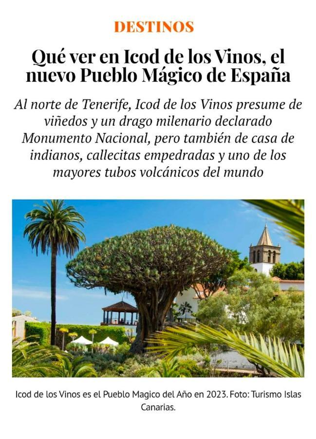 Acogedor Estudio En Playa San Marcos, Icod De Los Vinosアパートメント エクステリア 写真